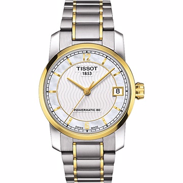 Tissot T Classic 鈦 時尚機械女錶t0872075511700 Pchome 24h購物 Line購物