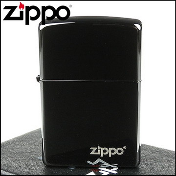 Zippo 美系 Ebony 防刮塗料烏黑鏡面打火機 Pchome 24h購物