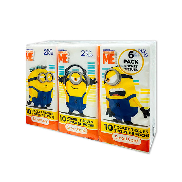 Minions超可愛兵兵紙手帕6包 10張 包 Pchome 24h購物