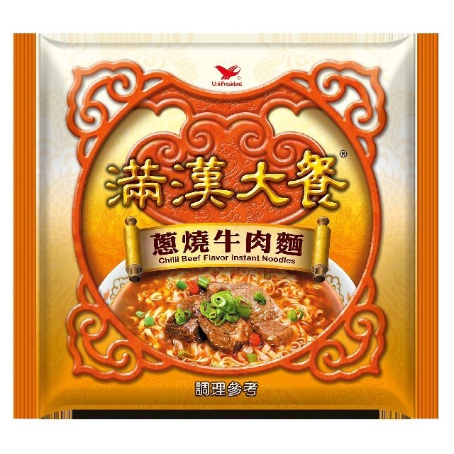 滿漢大餐 蔥燒牛肉麵 3包x4袋 箱 Pchome 24h購物