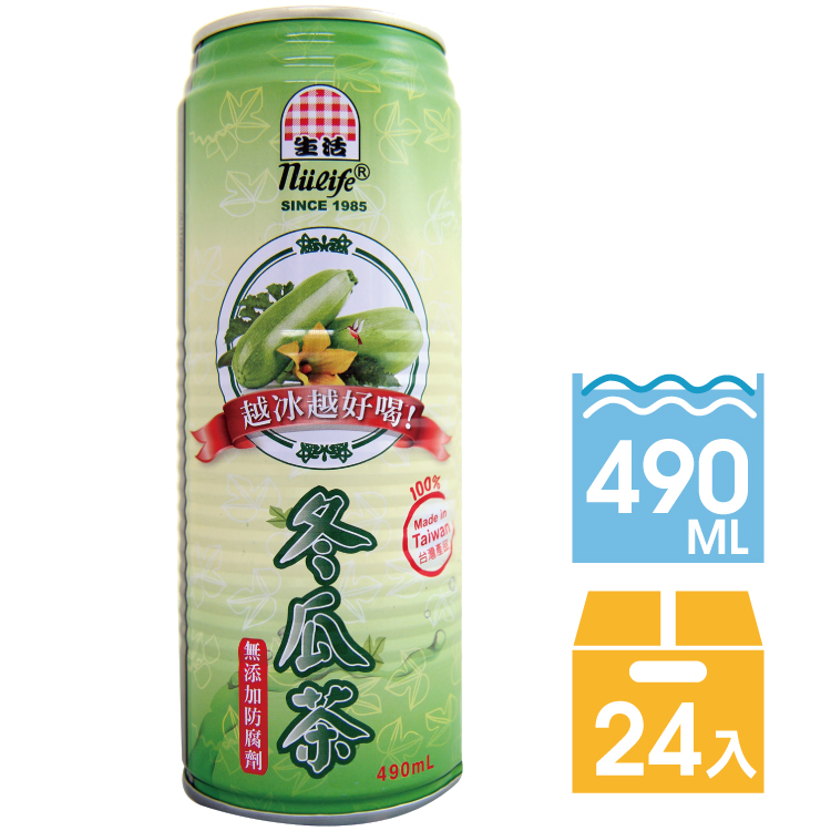 生活 冬瓜茶490mlx24入winter Melon Tea Pchome 24h購物