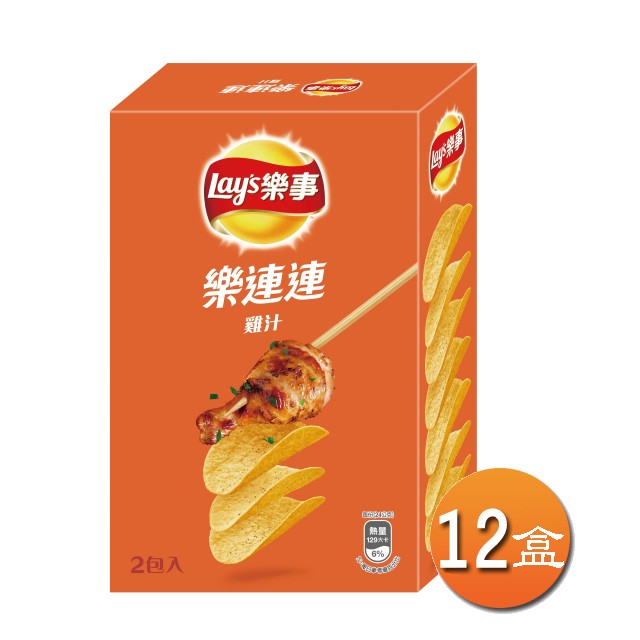 Lay S 樂事經濟包 雞汁 12盒 箱 Pchome 24h購物