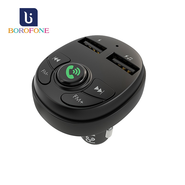 Borofone 26 樂行車載藍牙fm發射器黑色 Pchome 24h購物