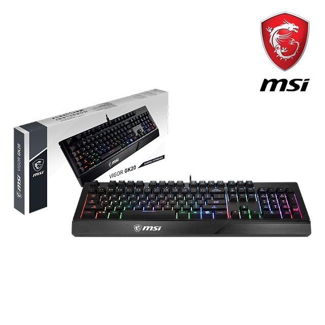 Msi Vigor Gk20 電競鍵盤 Pchome 24h購物