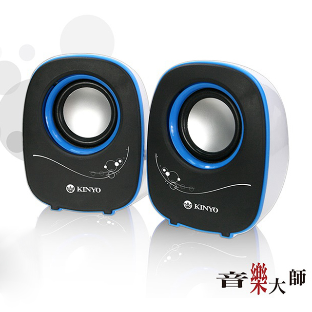 Kinyo 音樂大師夜精靈usb迷你音箱小喇叭桌上型電腦筆電專用 Pchome 24h購物