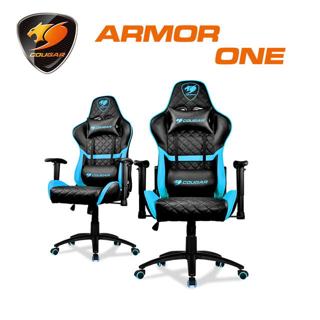 Cougar 美洲獅 Armor One 藍色是最適合專業電競玩家優化的完美座椅 Pchome 24h購物