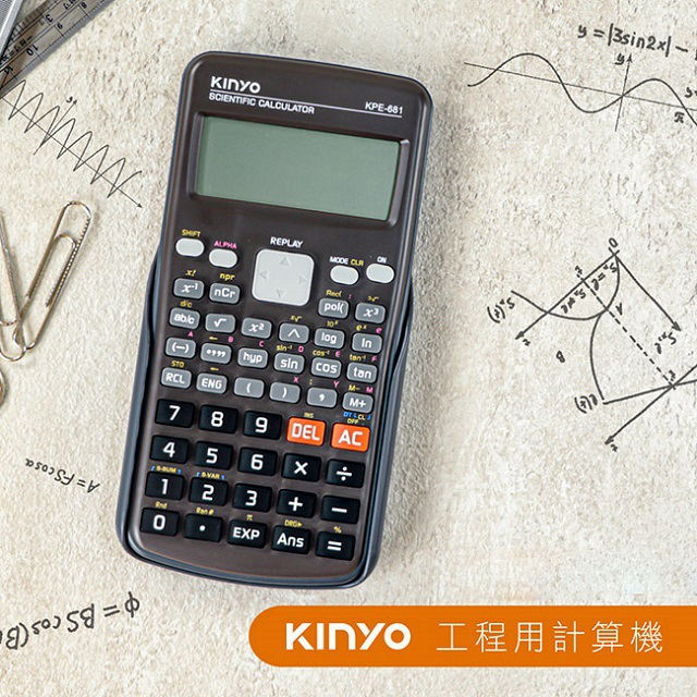 Kinyo 桌上型12位數工程用計算機 Pchome 24h購物