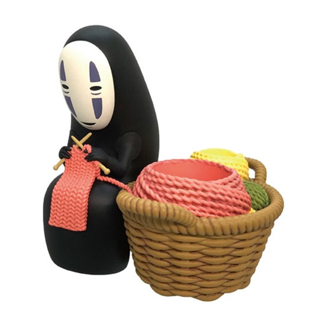 日本ensky神隱少女無臉男印鑑立印章座ikt 05印章座 Pvc樹脂 宮崎駿公仔收納印章台 Pchome 24h購物