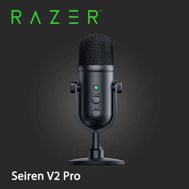 Razer 雷蛇seiren V2 Pro 魔音海妖v2 Pro 直播麥克風 Pchome 24h購物