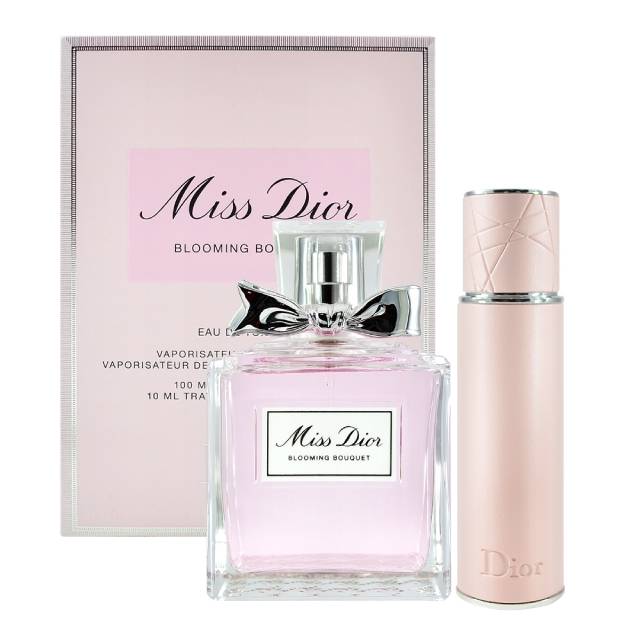 Dior Miss Dior 花漾迪奧淡香水旅行精裝組 淡香水100ml 隨身香10ml Pchome 24h購物