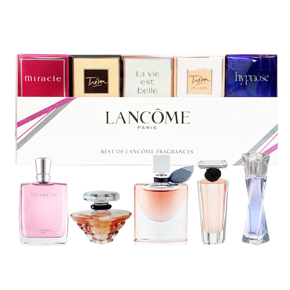 Lancome蘭蔻 經典小香水禮盒5件組 Pchome 24h購物