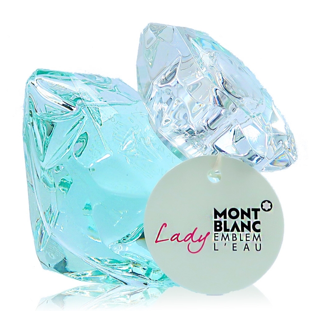 Mont Blanc 萬寶龍emblem Lady L Eau 海洋之心女性淡香水75ml Tester Pchome 24h購物