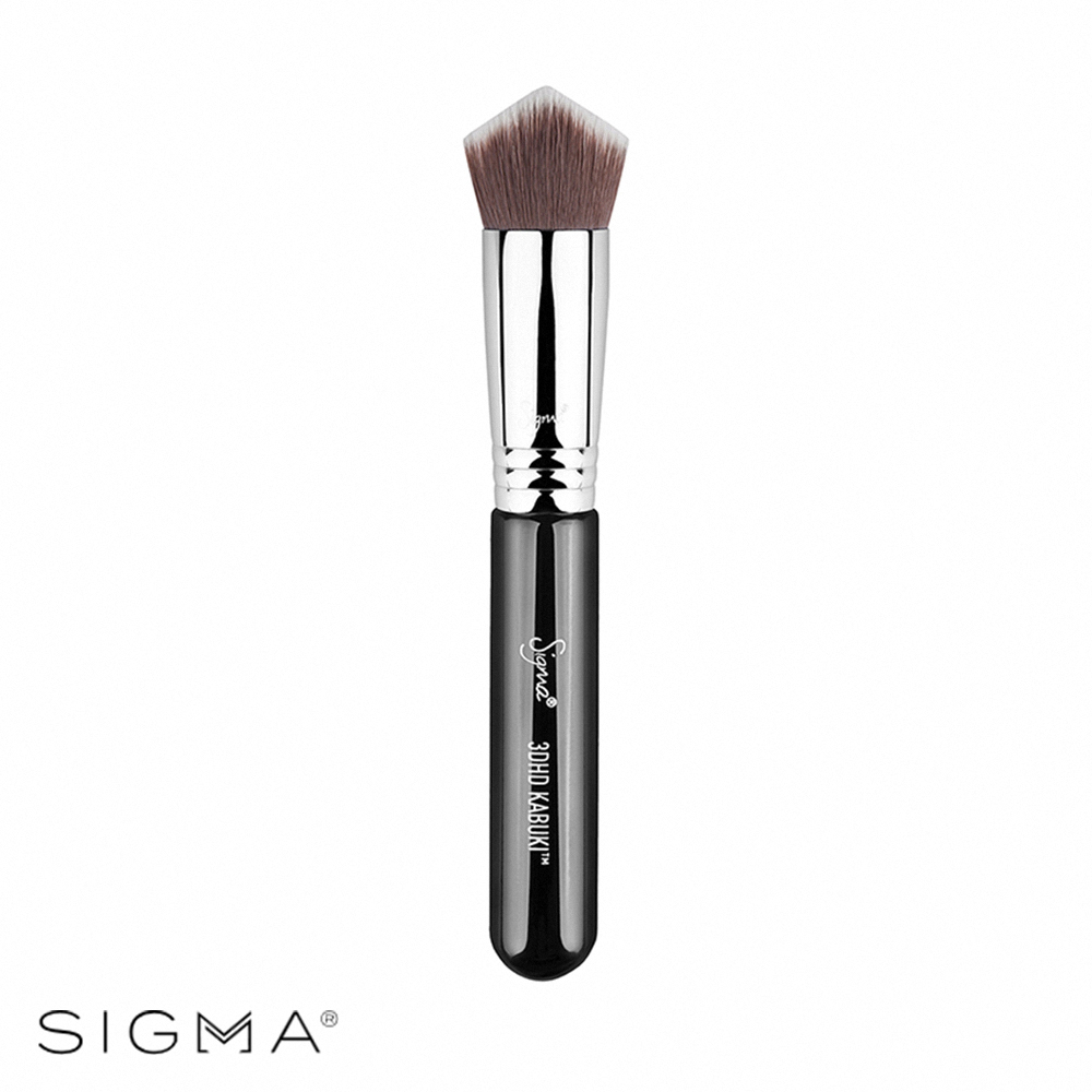 Sigma 3d五角形粉底刷3dhd Kabuki Brush Black Pchome 24h購物