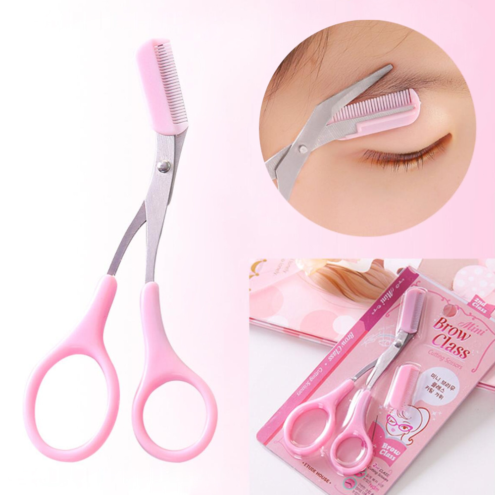 修眉剪刀附眉梳 Pchome 24h購物