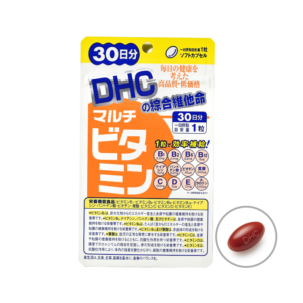 Dhc 綜合維他命 30日份 30粒 Pchome 24h購物