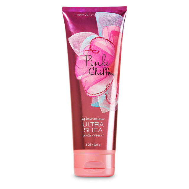 《Bath & Body Works BBW 》保濕香水身體乳霜【粉紅雪紡】Pink Chiffon 226g - PChome 24h購物