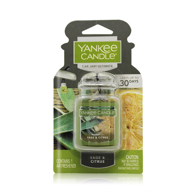 Yankee Candle 車用 室內芳香劑吊飾鼠尾草柑橘sage Citrus Pchome 24h購物