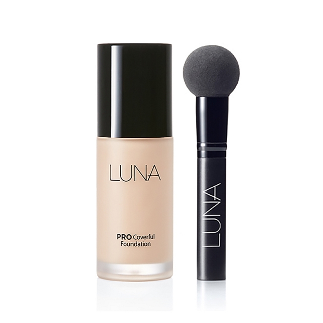 韓國luna 專業遮瑕粉底液30ml 23自然 Pchome 24h購物