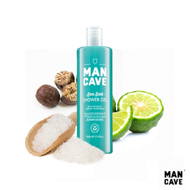 Man Cave Sea Salt Shower Gel海鹽沐浴精(500ML) PChome 24h購物