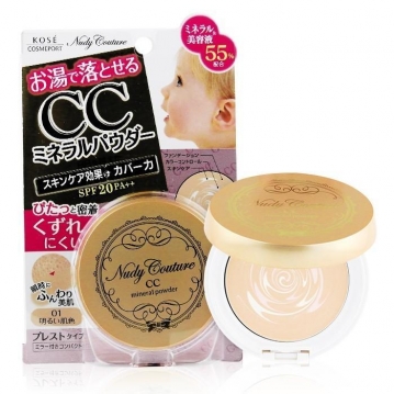 Kose高絲nudy Couture妞蒂可cc礦物蜜粉餅spf20 7g Pchome 24h購物