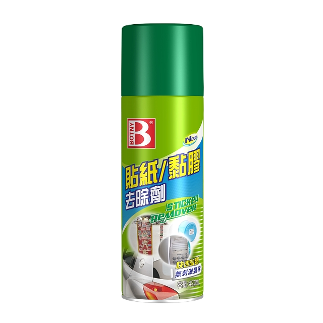 Botny居家 多功能黏膠去除劑450ml 居家汽車黏膠貼紙除膠殘膠去膠去除溶解 Pchome 24h購物