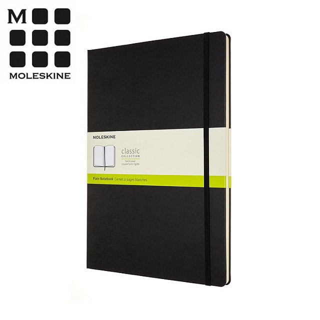 Moleskine 經典黑色硬殼筆記本 型 空白 Pchome 24h購物
