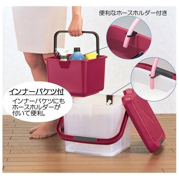 日本 Inomata 可踏式工具箱 水桶15l Pchome 24h購物