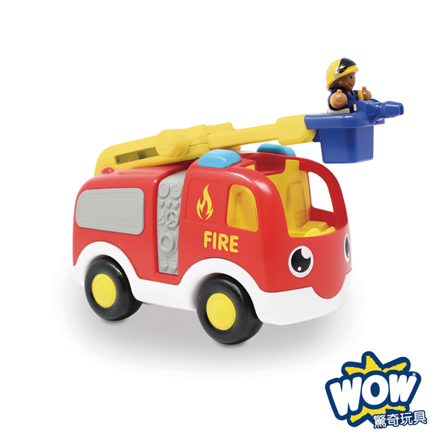 英國 Wow Toys 驚奇玩具 雲梯消防車恩尼 Pchome 24h購物