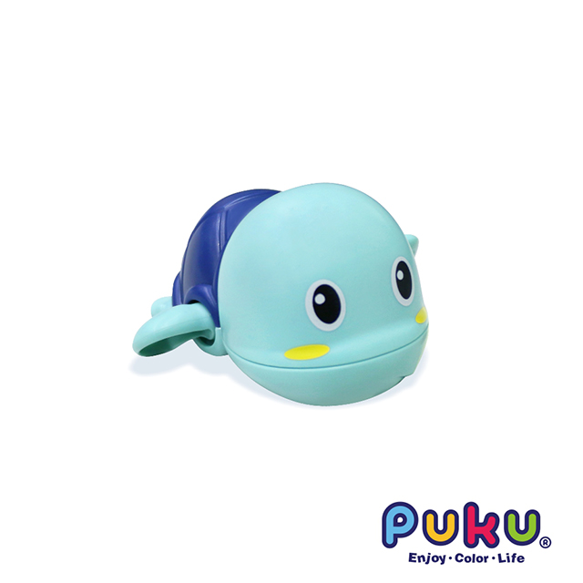 Puku 樂游小烏龜發條玩具 水色 Pchome 24h購物