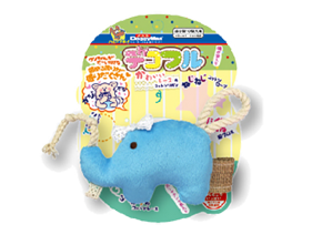 Doggyman 犬貓用藍大象絨毛玩具m Pchome 24h購物