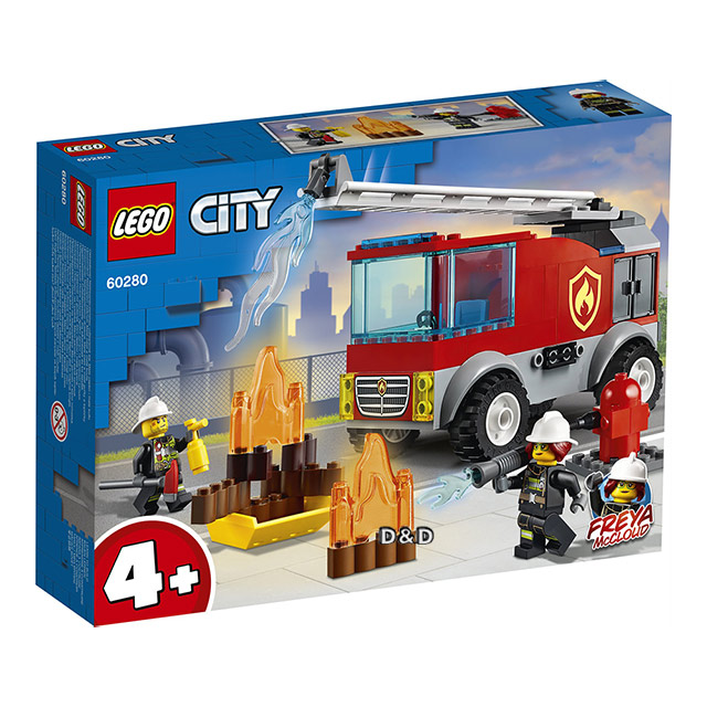樂高積木lego Lt 2101 City 城市系列 雲梯消防車 Pchome 24h購物