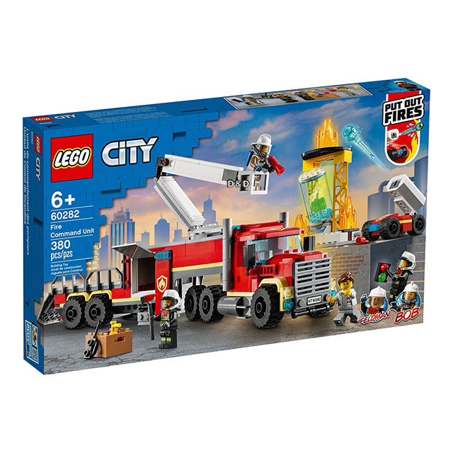 樂高積木lego Lt602 2101 City 城市系列 消防指揮車 Pchome 24h購物