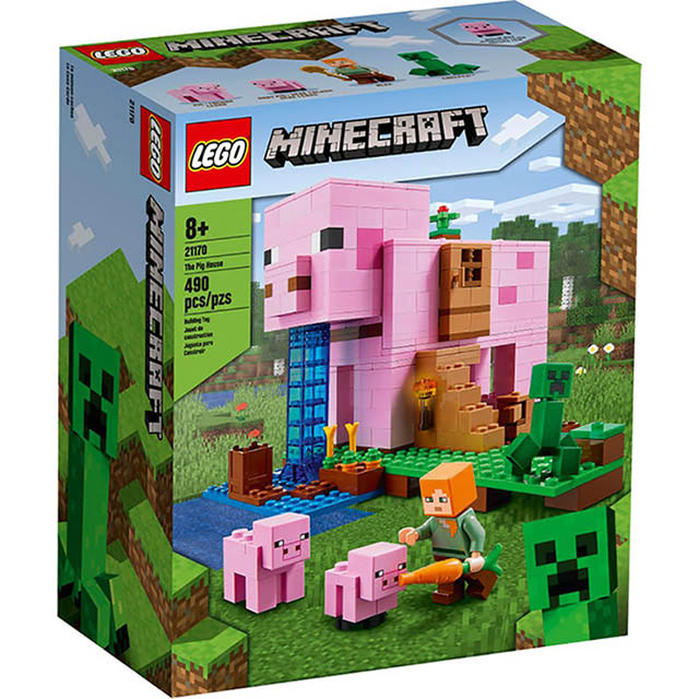 樂高積木lego Lt 2101 Minecraft 系列 The Pig House Pchome 24h購物