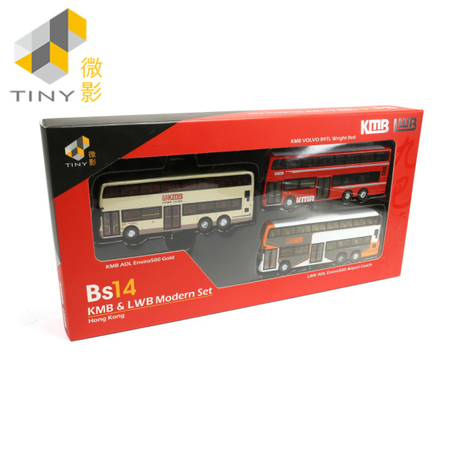 Tiny 九巴龍運現代套裝 3入bs14 Pchome 24h購物