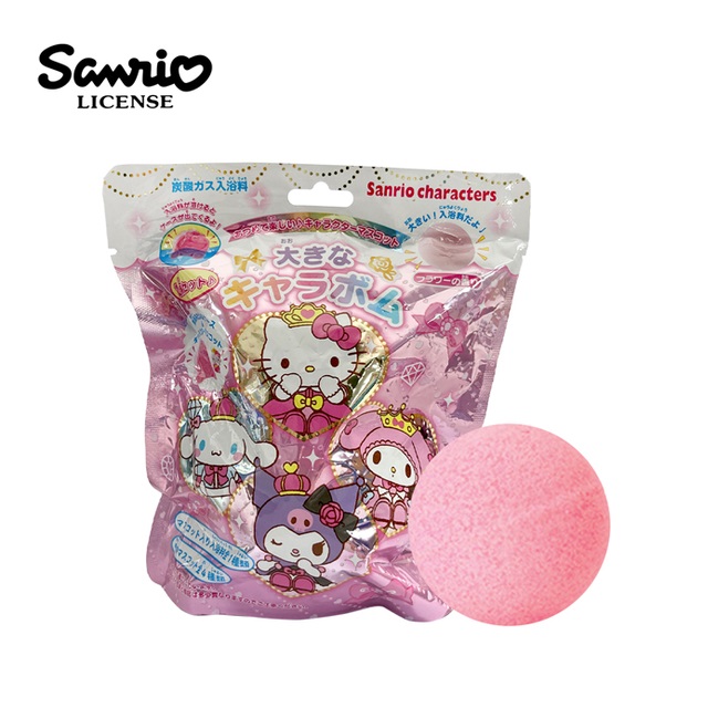 日本正版 三麗鷗馬車造型沐浴球花香味入浴球酷洛米大耳狗款式隨機 Pchome 24h購物