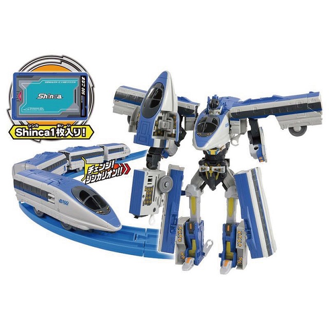玩具反斗城takara Tomy Dxs09 新幹線變形機器人500 回聲號 Pchome 24h購物