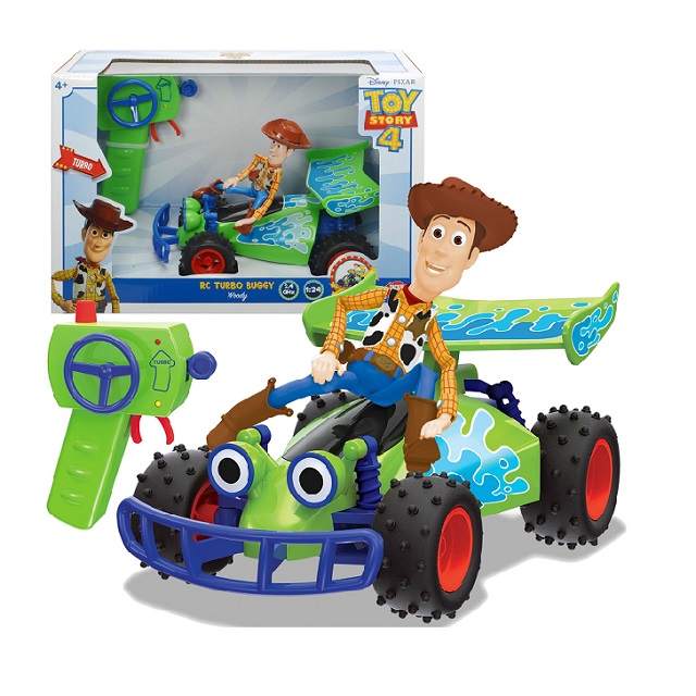 迪士尼玩具總動員4 1 24 Rc遙控車與胡迪 Pchome 24h購物