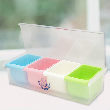 彩衣天使收納盒多格收納盒附蓋收納盒調味盒 Pchome 24h購物