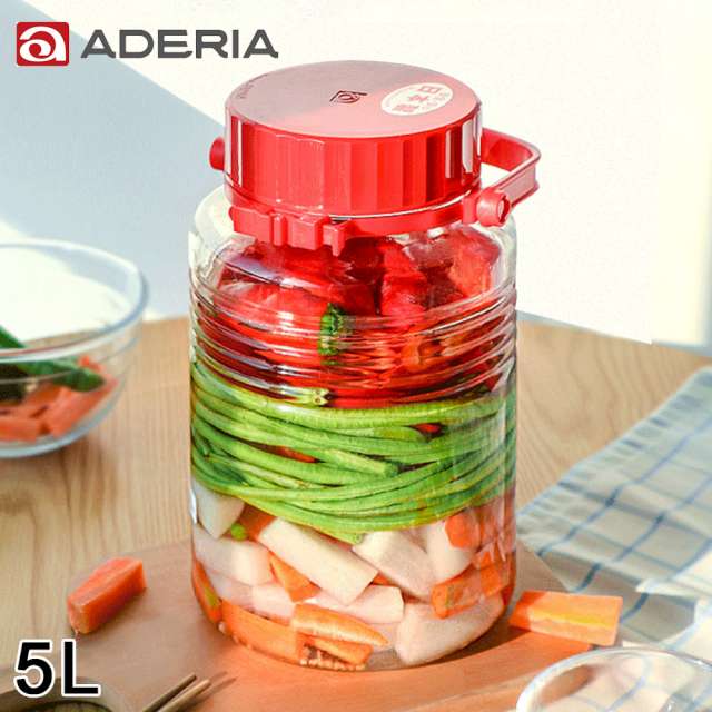 Aderia 日本進口手提式醃漬 梅酒瓶5l Pchome 24h購物