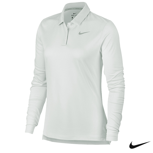 nike women's long sleeve polo shirts