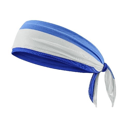 Nike 頭帶cooling Running Bandana 涼感路跑慢跑髮帶穿搭涼爽藍白n100051095 8os Pchome 24h購物