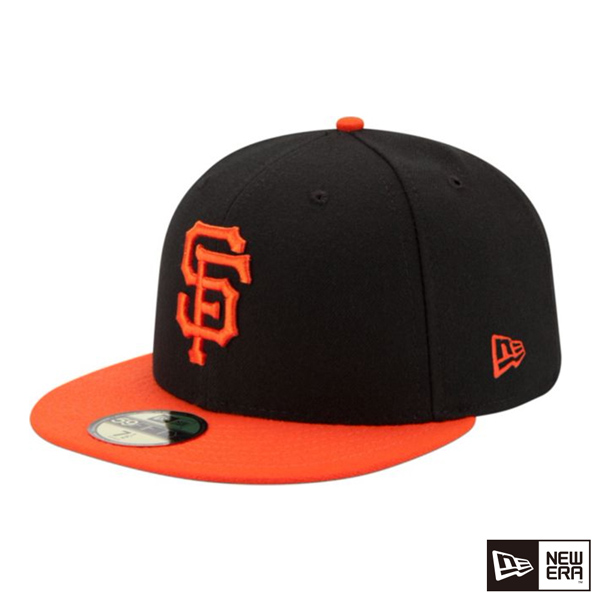 New Era 59fifty 5950 Mlb 球員帽巨人黑 橘 Pchome 24h購物