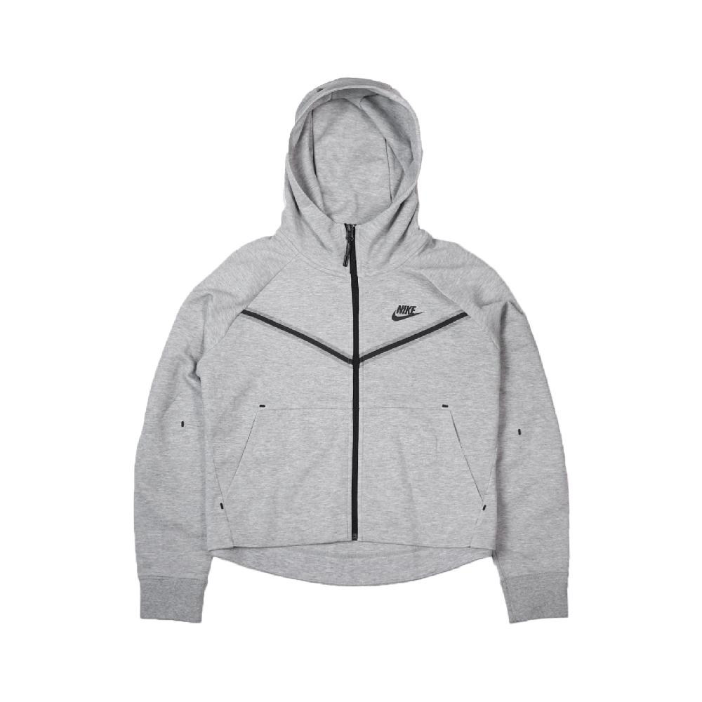 Nike 外套full Zip Hoodie 連帽女款windrunner 保暖穿搭休閒灰黑cw4299 063 Pchome 24h購物