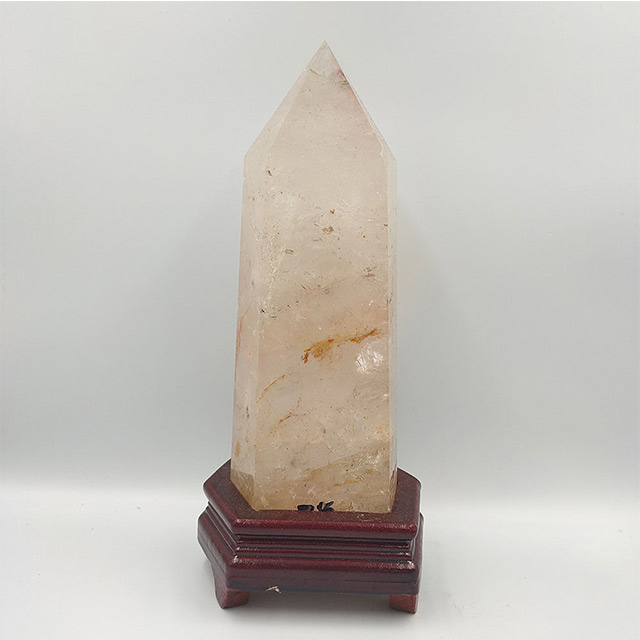 白水晶柱水晶之王 附底坐 H款事業財運招財風水擺飾 開運藝品店 Pchome 24h購物