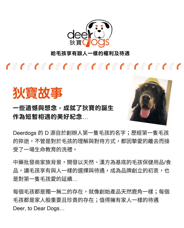 Deerdogs狄寶鹿角潔牙骨m 盒 Pchome 24h購物