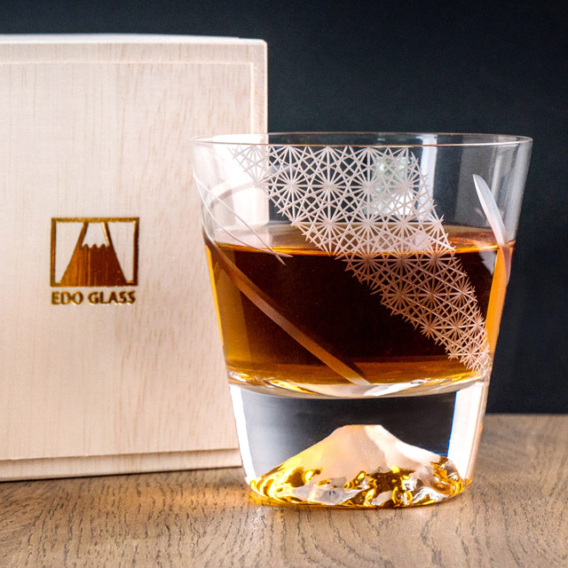 田島硝子 富士山杯 江戶切子特別版疾風宇宙威士忌切子杯隨飲料變色玻璃杯 Tg 015 Rp1 Pchome 24h購物