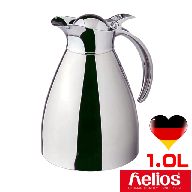 德國helios 海利歐斯 不鏽鋼保溫壺1000cc Pchome 24h購物
