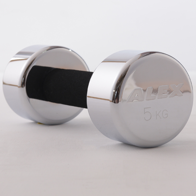 Alex A 2005新型電鍍啞鈴 5kg 支 Pchome 24h購物
