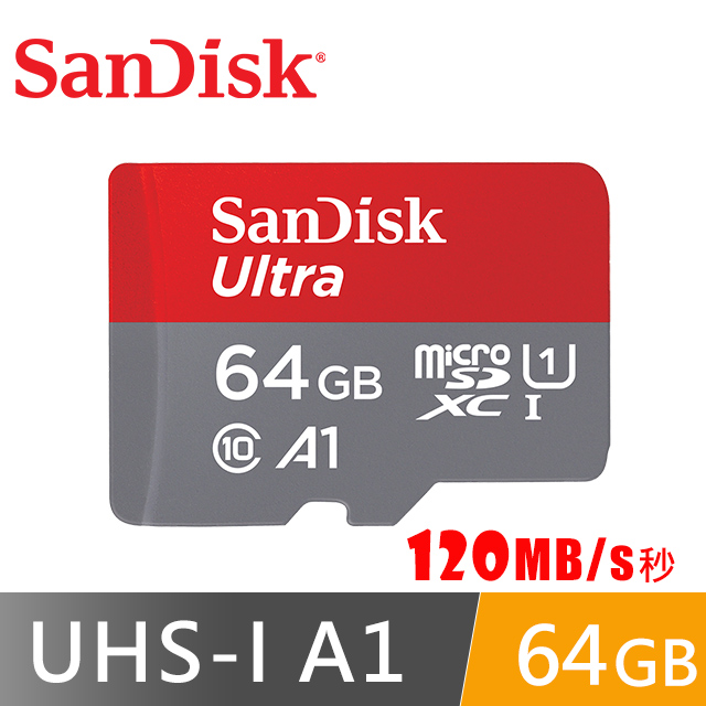 Sandisk Ultra Microsdxc C10 64gb 記憶卡 Pchome 24h購物