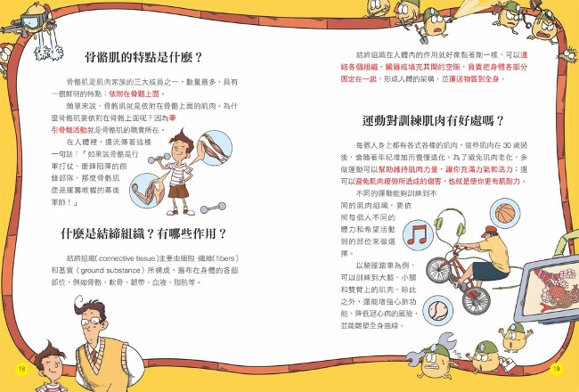 最完整scan版 人體運動解謎大偵探 圖解肌肉與骨骼系統 Pchome 24h書店